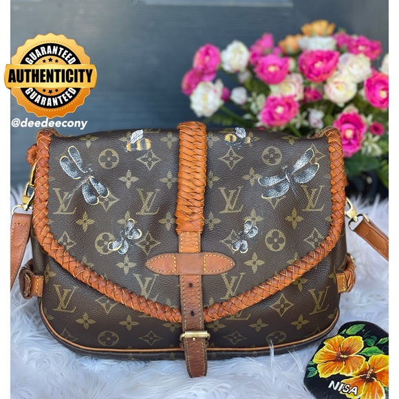 Louis Vuitton Handbags - 💝 😍handmade custom 🌟Louis Vuitton Saumur 30